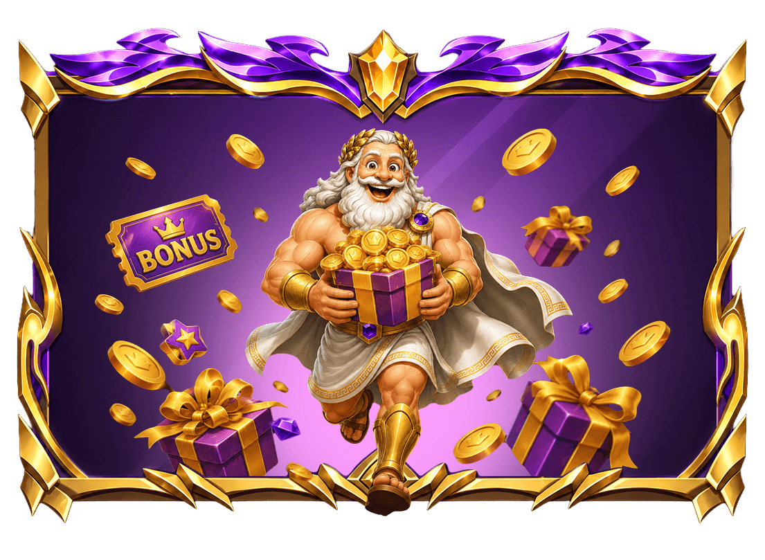 Character at a slots machine with Midas Jackpots games